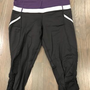 Lululemon Run a Marathon crop